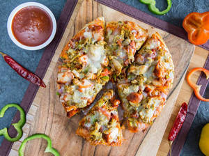 Chicken Deluxe Pizza [8 Inches]