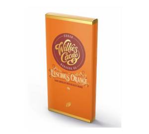 Willies Cacao Luscious Orange Dark Chocolate Bar (26g)