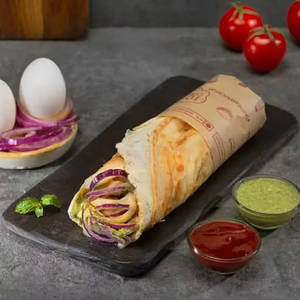 Egg Burji Roll