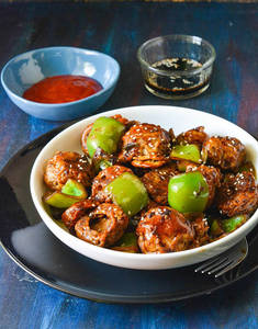 Mushroom Chilli