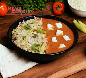 Jain Paneer Rice Bowl