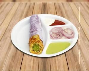 Double Egg Mix Veg Roll