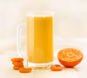 Apricot Orange Milk Shake