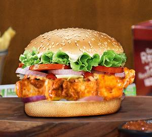 Peri Peri Paneer Burger