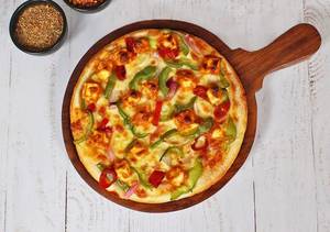 Paneer Tikka Pizza.
