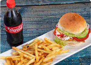 Chicken Burger Combo