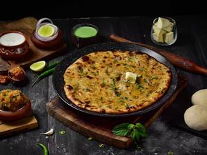 1 Aloo Paratha [ No Onion-No Garlic] ]
