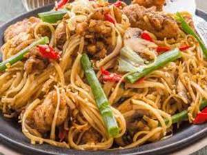 Chicken noodles