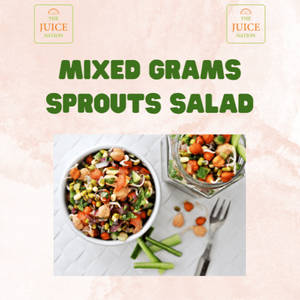 Mixed Gram Sprouts Salad