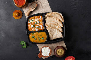 Paneer Bhurji Mini Thali