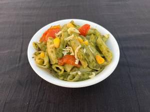 Veg pesto sauce pasta
