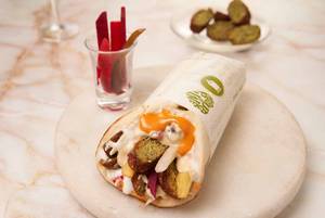 Falafel Shawarma Roll