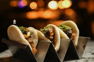 Spicy Black Bean Chicken Bao [2 Pcs]