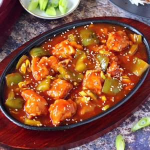 Manchurian chicken  gravy