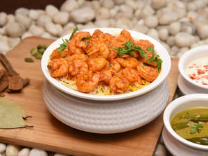 Prawns Biryani