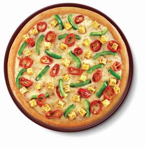 Peppy paneer pizza