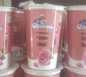 Probiotic Rose Lassi