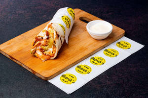 Aloo Tikki Shawarma