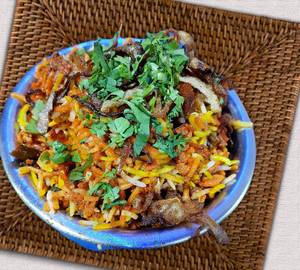 Paneer Tikka Dum Biryani