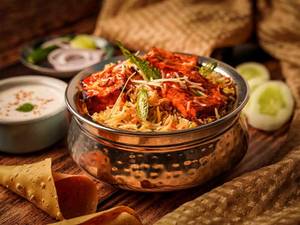 Paneer Tikka Biryani