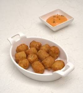 Chilli Garlic Potato Shots