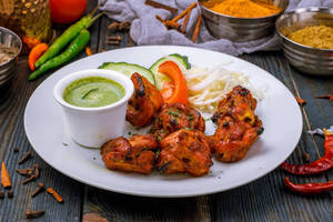Chicken Moghlai Tikka Chilly