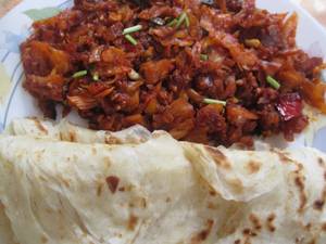 Beef Kothu Porotta