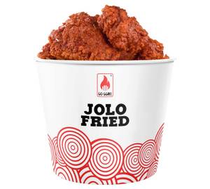 Nashville Style Jolo- J1 (2 Pc Jolo Chicken,1 Mayo Dip,1 Ketchup,1 Bun) 9 Cut