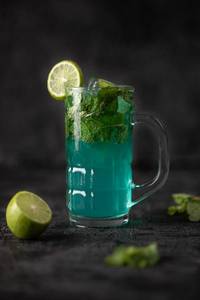 Blue Curacao Mojito