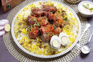 Chicken Tikka Kepsa Biryani