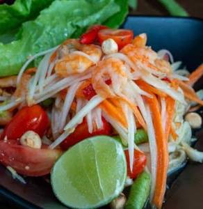 Thai Papaya Salad Veg