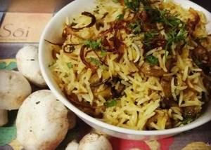 Mushroom Pulao