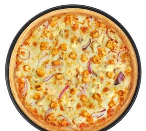 Cheese paneer pizza