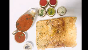 Coconut Rava Masala Dosa