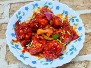 Hot Garlic Chicken Dry
