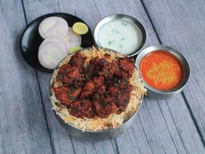 Chicken Fry Piece Biryani 