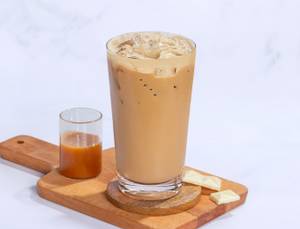 White mocha caramel Cold Brew