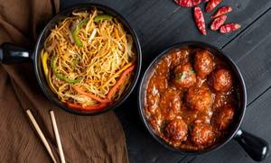 Manchurian + Noodles