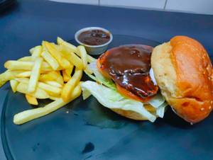 Authentic American Chicken Burger