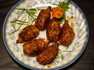 Veg Schezwan Momo (8 Pcs)