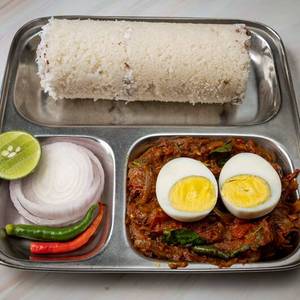 Puttu Egg Roast
