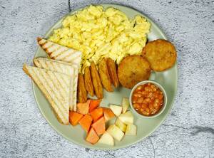 Egg Breakfast Tray