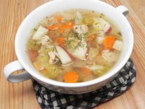 Chicken Lung Fung Soup