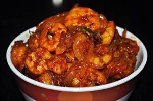 Prawn thokku 