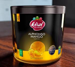 Alphonso Mango Premium Ice Cream (500 Ml Tub)