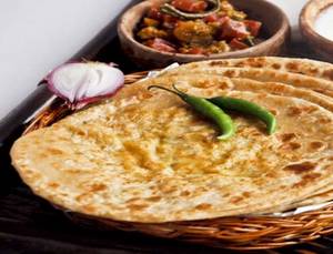 Paratha (2)+aloo Gobhi Sabji(250ml Jar)+salad Achar