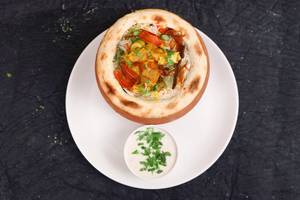 Mutton Biryani Served with Raita