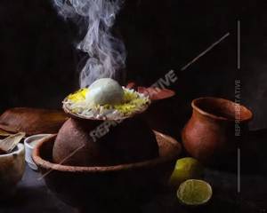 Chicken Matka Biryani