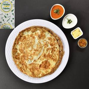 Chicken Tikka And  Egg Paratha Meal