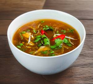 Chicken hot and sour soup